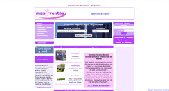 Desktop Screenshot of maseventos.com